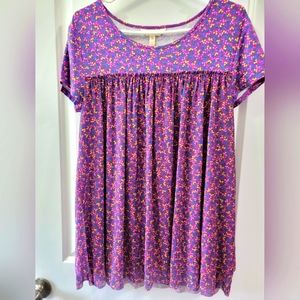 Matilda Jane. Womens floral shirt